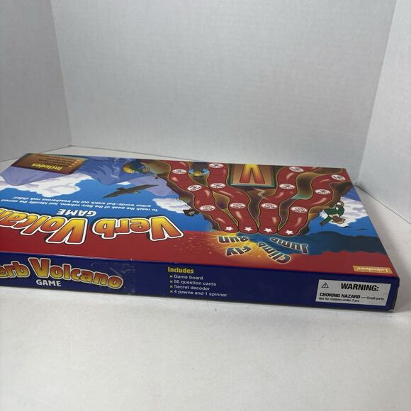 Lakeshore Board Game Verb Volcano Education‎ English Homeschool Cards F4 - Picture 13 of 14